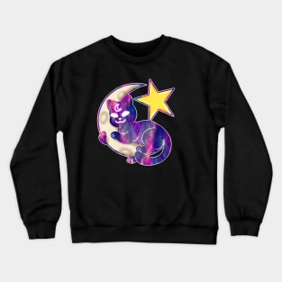 Space Cat Crewneck Sweatshirt